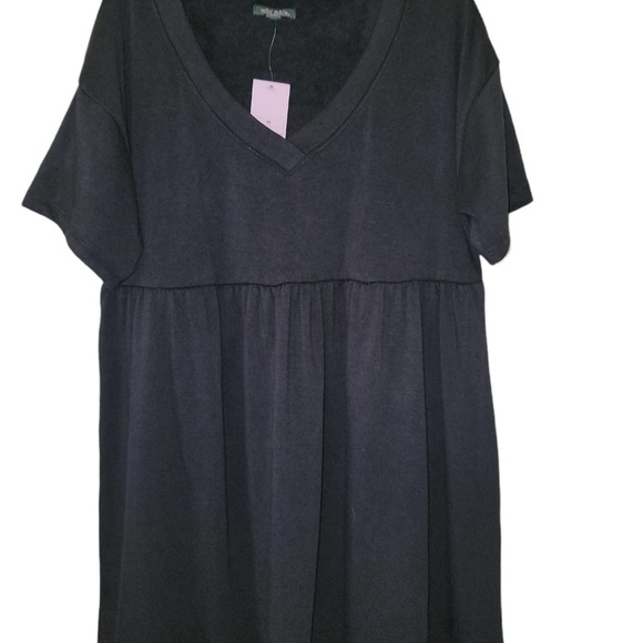NWT Wild Fable Little Black Dress Midi Casual Beachy Lounge Sz Medium - Picture 4 of 4